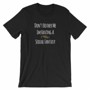 Don't Bother Me I'm Having a Sexual Fantasy Funny T-Shirt