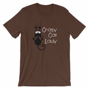 Crazy Cat Lady Cat Lovers Funny T-Shirt - Image 2