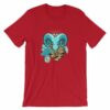Aries Zodiac Symbol Rams Head Astrology T-Shirt - Image 18