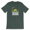 I'm A Veggiesaurus Vegan Lifestyle Dinosaur T-Shirt - Image 4