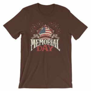 We Will Never Forget Memorial Day American Flag T-Shirt - Image 2
