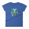 Aries Zodiac Symbol Rams Head Astrology Women's T-Shirt - Image 10