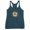 Bee Still and Meditate Meditating Bee Buddhism yoga Women's tank top - Image 3