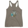 Capricorn Zodiac Symbol Sea Goat Head Astrology Women's tank top - Image 6