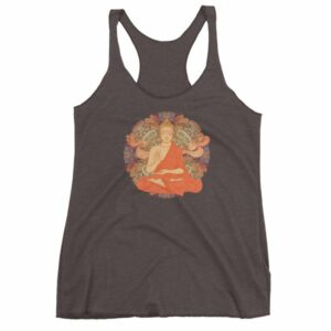 Siddhartha Gautama Buddha Meditating Buddhism Women's tank top - Image 2