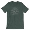 Hamburger Anatomy Chalk Drawing Hamburger Lovers T-Shirt - Image 4