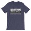 Houston The City With No Limits Skyline Silhouette T-Shirt - Image 5