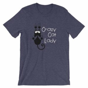 Crazy Cat Lady Cat Lovers Funny T-Shirt - Image 5