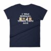 I Was Normal Three Cats Ago Funny Cat Lovers Women's T-Shirt - Image 4