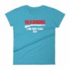 Warning I Do Not Call 911 2nd Amendment Gun Rights Women's T-Shirt - Image 8