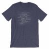Hamburger Anatomy Chalk Drawing Hamburger Lovers T-Shirt - Image 5