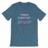 Fibromyalgia Is A Pain In The Butt! Awareness T-Shirt - Image 3