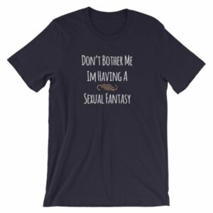 Don't Bother Me I'm Having a Sexual Fantasy Funny T-Shirt - Image 7