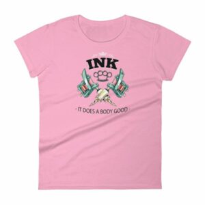 Ink It Does A Body Good Tattoo Lovers Women's T-Shirt - Image 14
