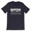 Houston The City With No Limits Skyline Silhouette T-Shirt - Image 8