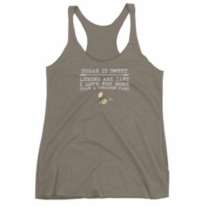 I Love You More Than Unicorn Farts Funny Unicorn Women's tank top - Image 6