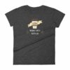 Coffee Because Crack Is Bad For You Funny Women's T-Shirt - Image 3