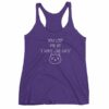 You Lost Me At "I Don't Like Cats" Funny Cat Lovers Women's tank top - Image 7