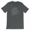 Hamburger Anatomy Chalk Drawing Hamburger Lovers T-Shirt - Image 7