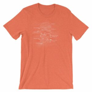 Hamburger Anatomy Chalk Drawing Hamburger Lovers T-Shirt - Image 13