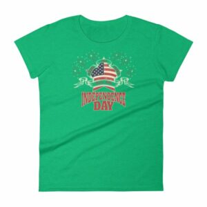 Celebrate Independence Day Patriotic July 4th Women's T-Shirt - Image 9