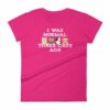 I Was Normal Three Cats Ago Funny Cat Lovers Women's T-Shirt - Image 11
