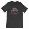 Fibromyalgia Is A Pain In The Butt! Awareness T-Shirt - Image 8