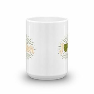 I Love Beer Heart Shaped Hops Retro Style Beer Lovers Mug - Image 6