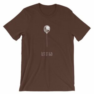 Let It Go Single Balloon Mindfulness T-Shirt - Image 2