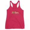 I Love Beer Heat Shaped Hops Retro Style Beer Lovers Women's tank top - Image 13