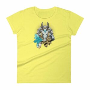 Capricorn Zodiac Symbol Sea Goat Head Astrology Women's T-Shirt - Image 13