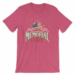 We Will Never Forget Memorial Day American Flag T-Shirt - Image 15