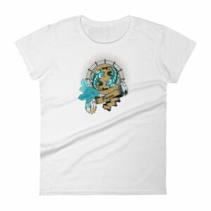 Pisces Zodiac Symbol Pair Koi Fish Astrology Women's T-Shirt