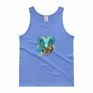 Aries Zodiac Symbol Rams Head Astrology Tank top - Image 6