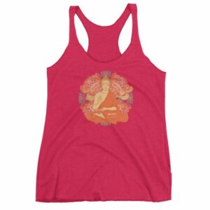 Siddhartha Gautama Buddha Meditating Buddhism Women's tank top - Image 13