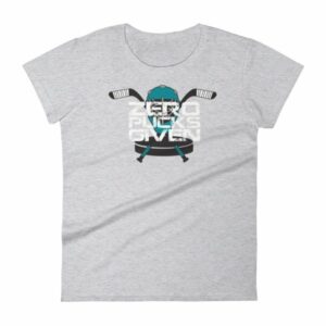 Zero Pucks Given Hockey Lovers Women's T-Shirt - Image 5