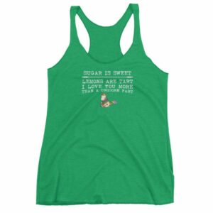 I Love You More Than Unicorn Farts Funny Unicorn Women's tank top - Image 10