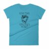 Adulting Stresses Meowt Funny Cat Lovers Women's T-Shirt - Image 11