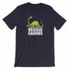 I'm A Veggiesaurus Vegan Lifestyle Dinosaur T-Shirt - Image 7