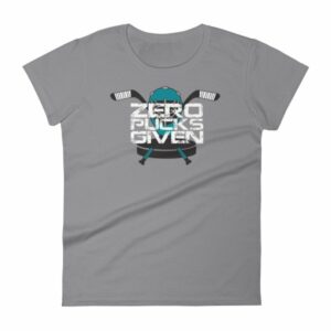 Zero Pucks Given Hockey Lovers Women's T-Shirt - Image 3
