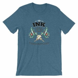 Ink It Does A Body Good Tattoo Lovers T-Shirt - Image 3