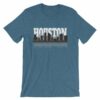 Houston The City With No Limits Skyline Silhouette T-Shirt - Image 3