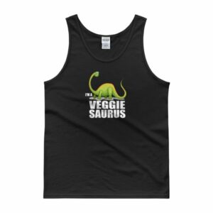 I'm A Veggiesaurus Vegan Lifestyle Dinosaur Tank Top