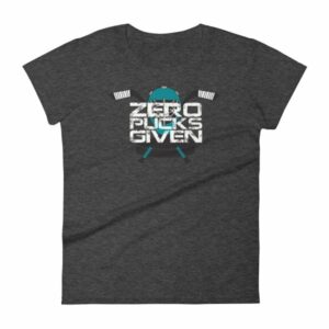 Zero Pucks Given Hockey Lovers Women's T-Shirt - Image 2