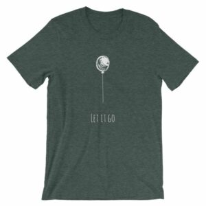 Let It Go Single Balloon Mindfulness T-Shirt - Image 4