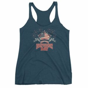 Celebrate Independence Day Patriotic July 4th Women's tank top - Image 3