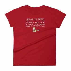 I Love You More Than Unicorn Farts Funny Unicorn Women's T-Shirt - Image 16