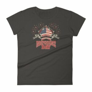 Celebrate Independence Day Patriotic July 4th Women's T-Shirt - Image 2