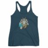 Capricorn Zodiac Symbol Sea Goat Head Astrology Women's tank top - Image 3