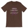 Fibromyalgia Is A Pain In The Butt! Awareness T-Shirt - Image 2